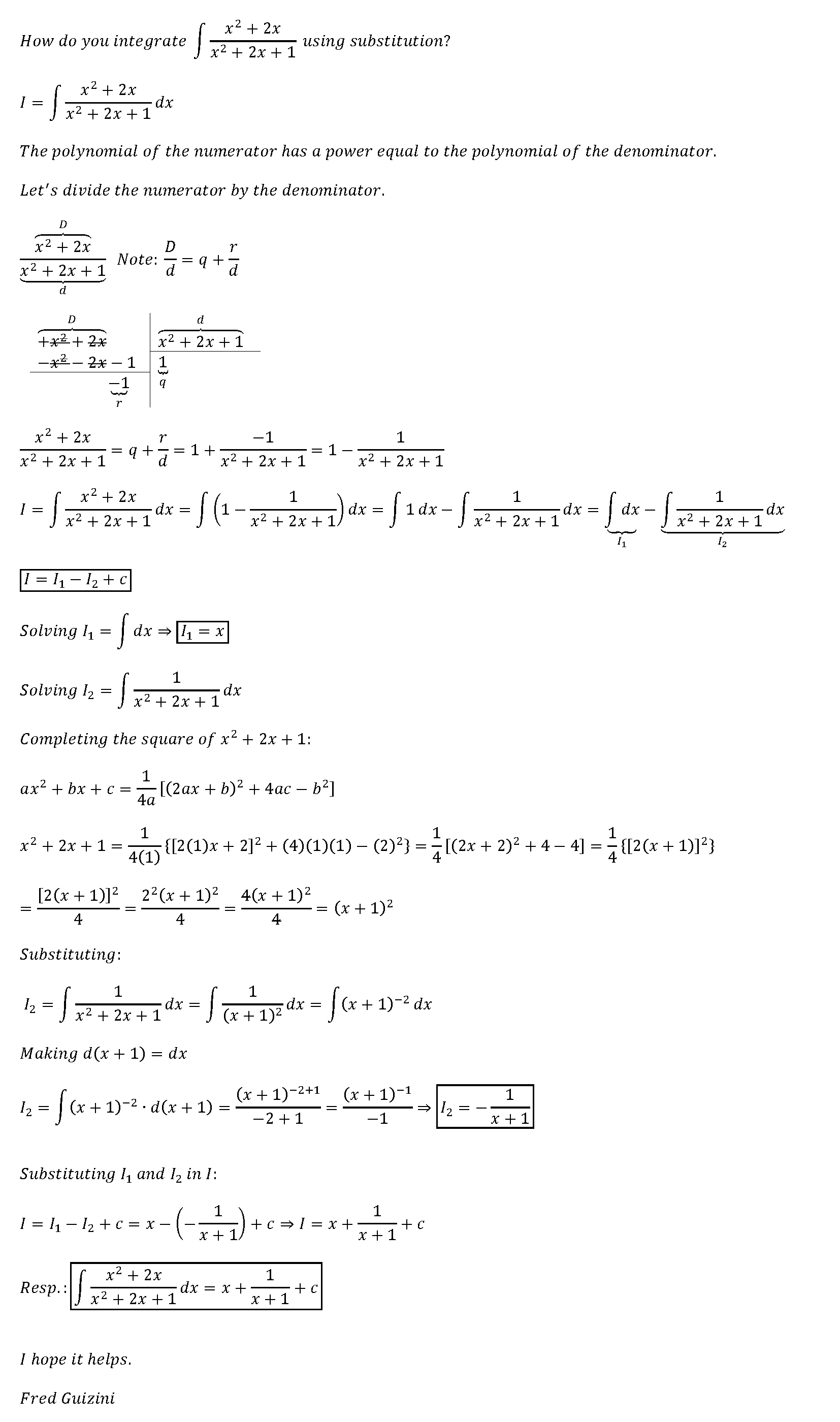 how-do-you-integrate-int-x-2-2x-x-2-2x-1-using-substitution-socratic